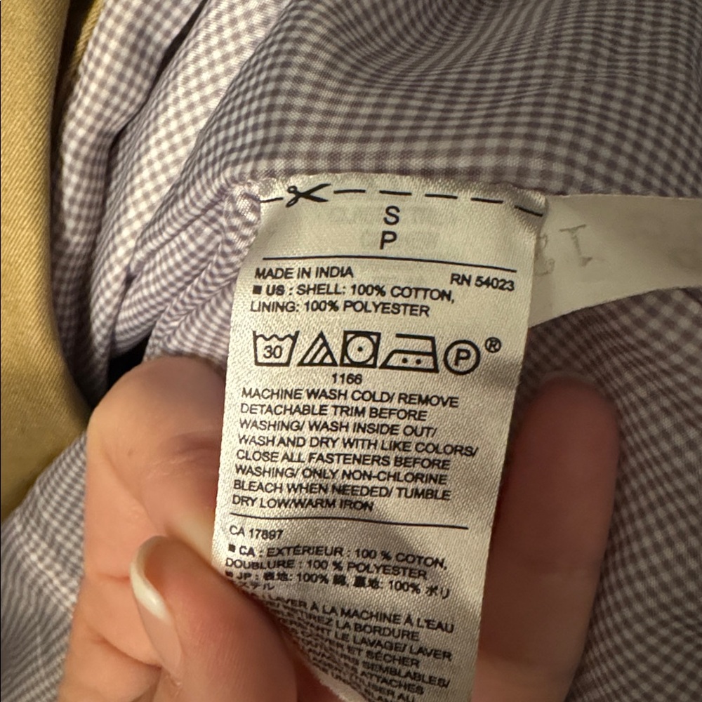 Banana Republic Trench Coat - Picture 4 of 4